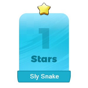 MMOJUGG Monopoly Go Sly Snake 1 Stars-S9-1 Details View of Item Function and Use